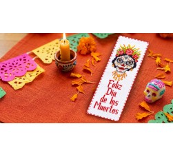Day of the Dead 2026 — four cross-stitch designs