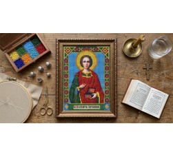 Saint Panteleimon: Feast Day, Ukraine’s Medical Workers’ Day, and a Bead Embroidery Pattern