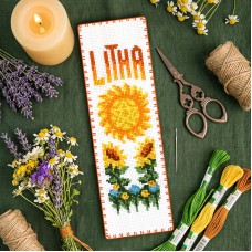 “Litha” - cross stitch bookmark kit