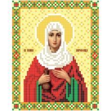 "Saint Joanna" - Bead embroidery pattern of icon 