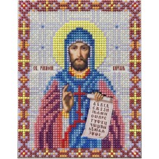 "Saint Cyril" - Bead embroidery pattern of icon 