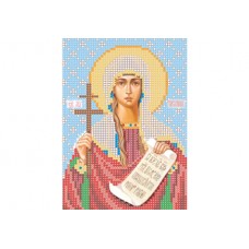 "Saint Tatiana of Rome" - Bead embroidery pattern of icon 