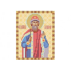 "Saint Vladimir" - Bead embroidery pattern of icon 