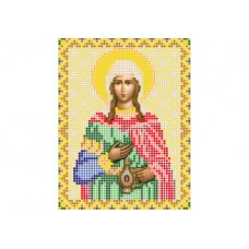 "Saint Photine" - Bead embroidery pattern of icon 