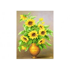 "Sunny bouquet" - Bead embroidery pattern