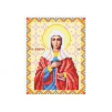 "Saint Eve" - Bead embroidery pattern of icon 