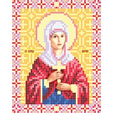 "Saint Margaret of Antioch" - Bead embroidery pattern of icon 