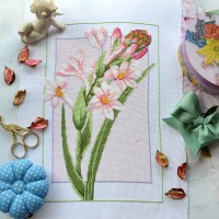 Tuberose Counted Cross Stitch Kit