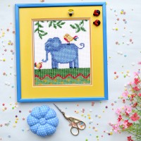 Africa: Elephant Counted Cross Stitch Kit