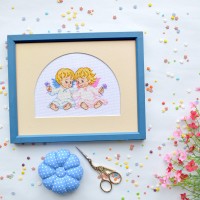 Little Angels Counted Cross Stitch Kit