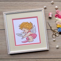 Angel of Peace Counted Cross Stitch Kit