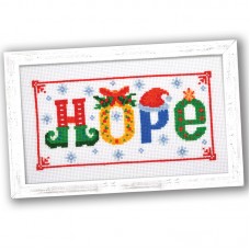 Hope Counted Cross Stitch Kit