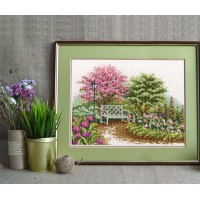 Blooming Garden Counted Cross Stitch Kit