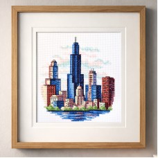 "Chicago" Cross stitch kit 