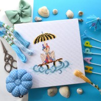Little Sailors Counted Cross Stitch Kit