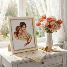 A Mother’s Joy Counted Cross Stitch Kit